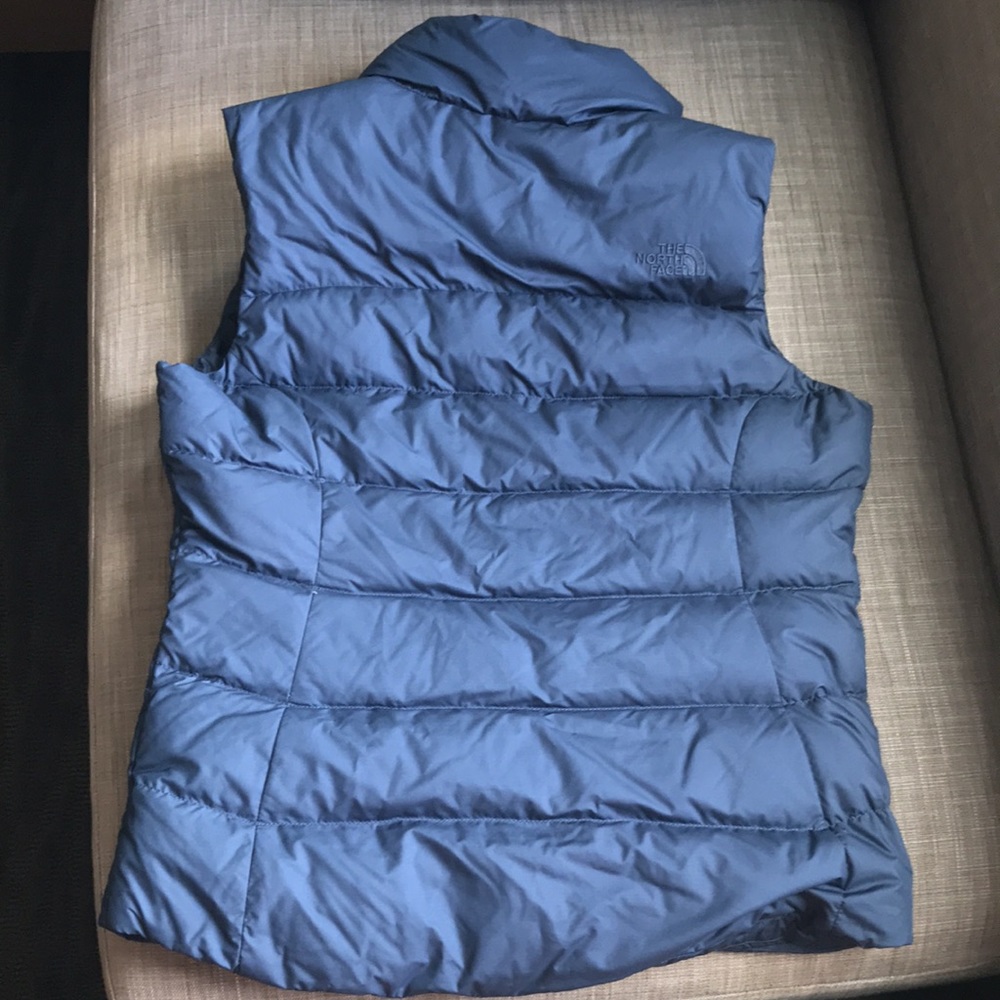 North face 700 series goose down navy vest small - Picture 5 of 6